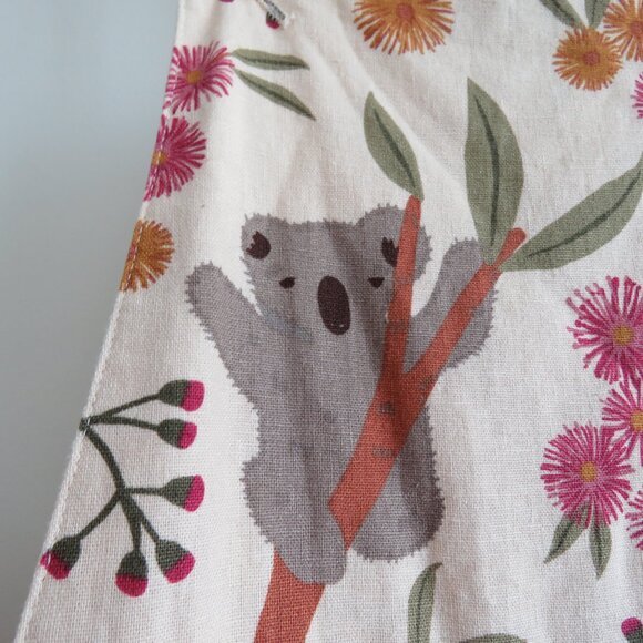 PRINCESS HIGHWAY X MODCLOTH Kool As A Koala Linen Blend Overalls - Size US 10 - Picture 7 of 16